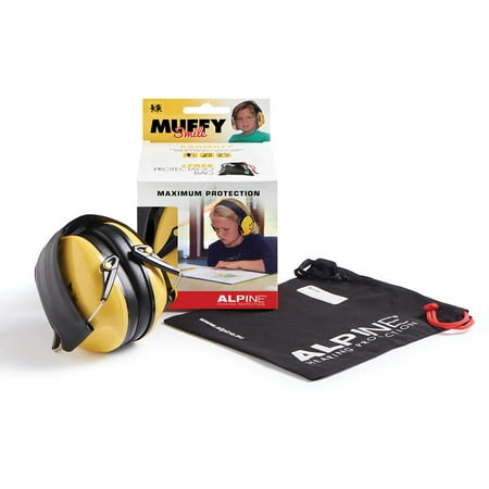 Muffy Children's Noise-Canceling Over-Ear Headphones, Yellow, 111.82.324