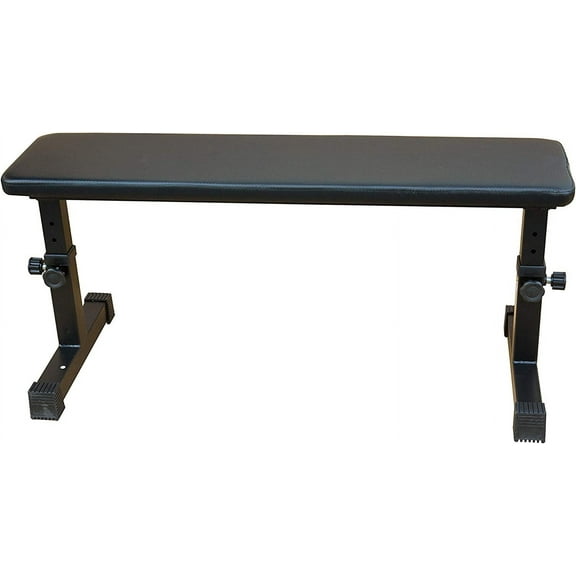 Mufti-Functional Adjustable Height Utility Flat Weight Bench for Strength and Abdominal Training, Exercise Dumbbell Bench for Daily use.