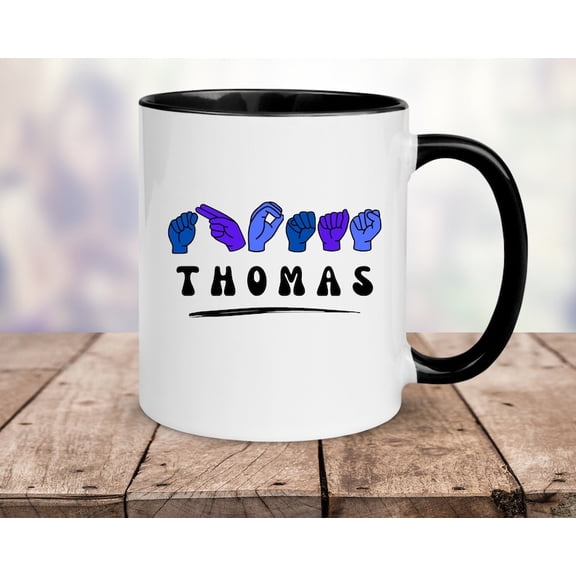 Mug, A Name Coffee Mug, Say iT1 In A Cup