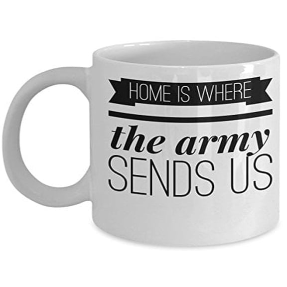 Army 11 oz Coffee Mug - To Die In Combat Is An Honor White Ceramic Gift