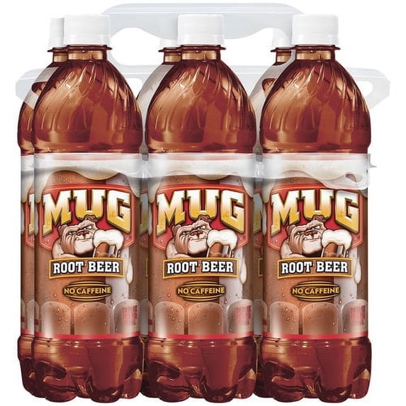 Mug Caffeine-Free Root Beer, 24 Fl. Oz., 6 Count