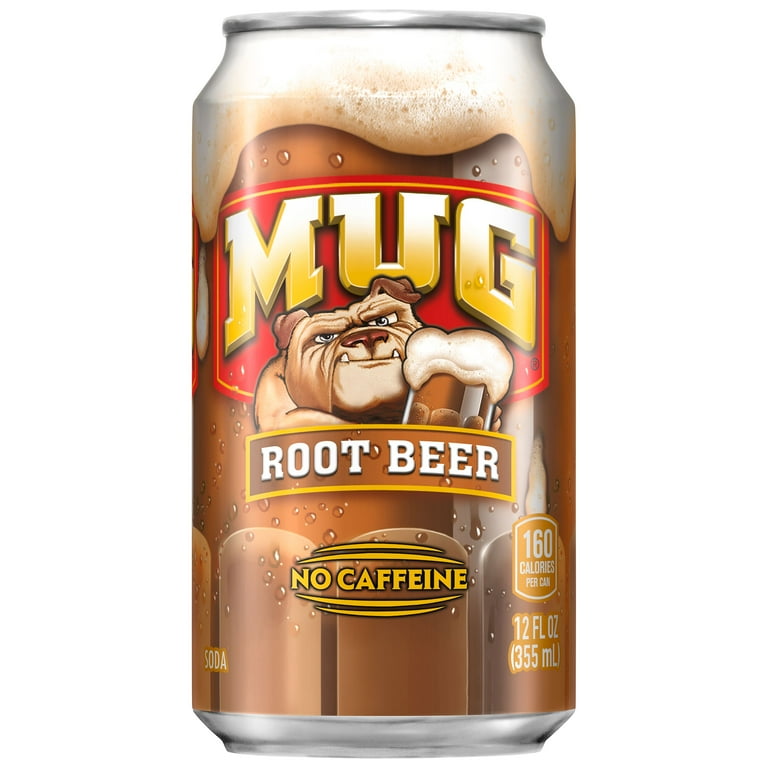 MUG ROOT BEER 12缶✖︎4ケース MUG Root Beer Soda Pop, 12 fl oz, 12 Pack Cans - Walmart.com