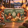 Muug Design Mug Campfire Adventure Together Design for Camping Couples - Walmart.com