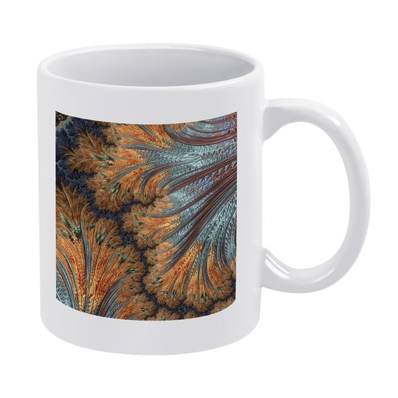 Mug, Coffee Cup, White Coffee Cup, Water Cup, Ceramic Cup, Birthday Holiday Gift, Office Tea Cup, Water Cup, Gift for Family and Friends, Marble Patterned Mug