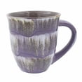 thumbnail image 1 of Mug Creative Glazed Ceramic Coffee and Tea Cup with Handle - Gorgeous Artistic Unique Design Coffee Mugs 16 oz (Purple) - Best Gift for Coffee Tea Lover/Addicts, 1 of 1
