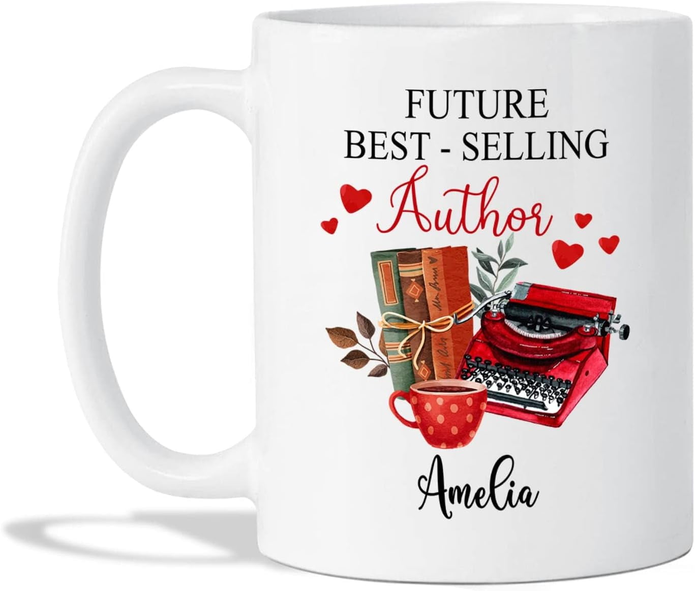 Mug Gift For Author - Customized Future Best Author Mug - Personalized ...