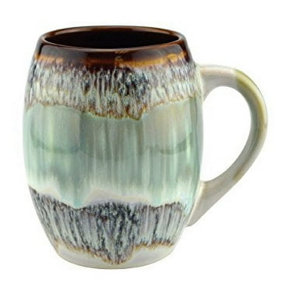 Mug Glazed Ceramic Coffee Mugs, Large Coffee Cup with Handle Sturdy Gorgeous Kitchen Decor Coffee Mug 20 oz, Bpa Free Microwave Safe Coffee Mugs, Unique Modern Cafe Cups, Oversized Mug Gifts