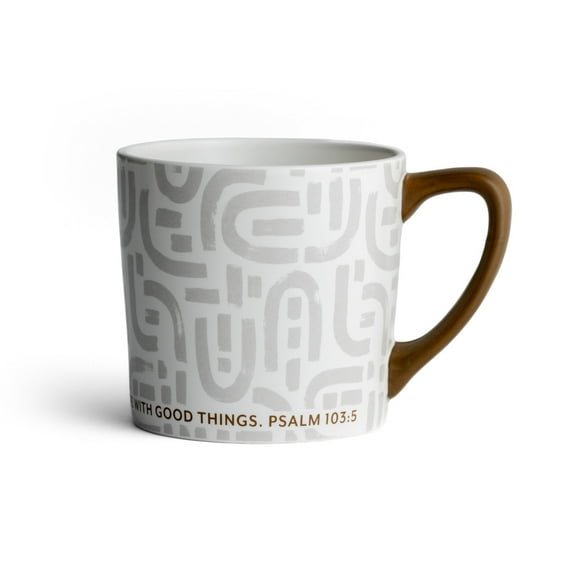 Mug-Good Things (Psalm 103:5) (14 Oz)