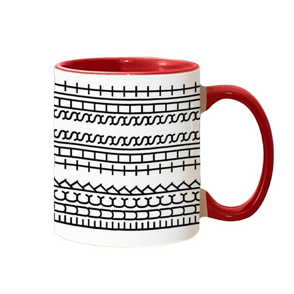 Mug Hidden Message Coffee Cup Ceramic Material Novelty Funny Design for Work Friend Coworker Home Office Daily Drink Use