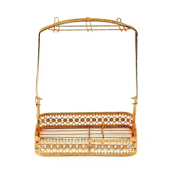 Mug Holder Coffee Rack Coffee Cup Holder Tea Set Stand Dishes Wrought Iron Mug Drainer Desktop