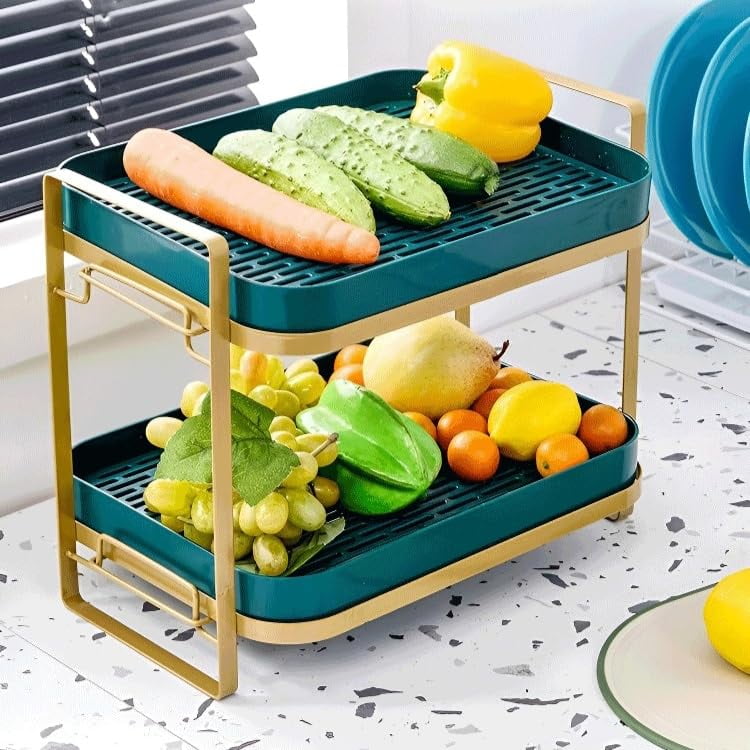 Mug Holder RAK Dapur Cup Holder Cup Storage Cup Rack DoubleLayer Tea ...