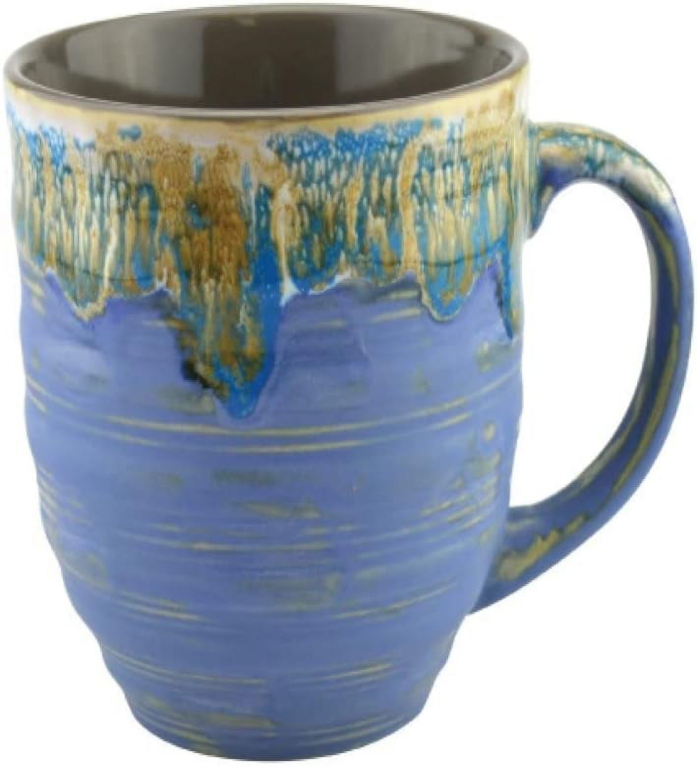 Mug Large Coffee Mugs 11 Ounce Unique Glazed Ceramic Coffee and Tea