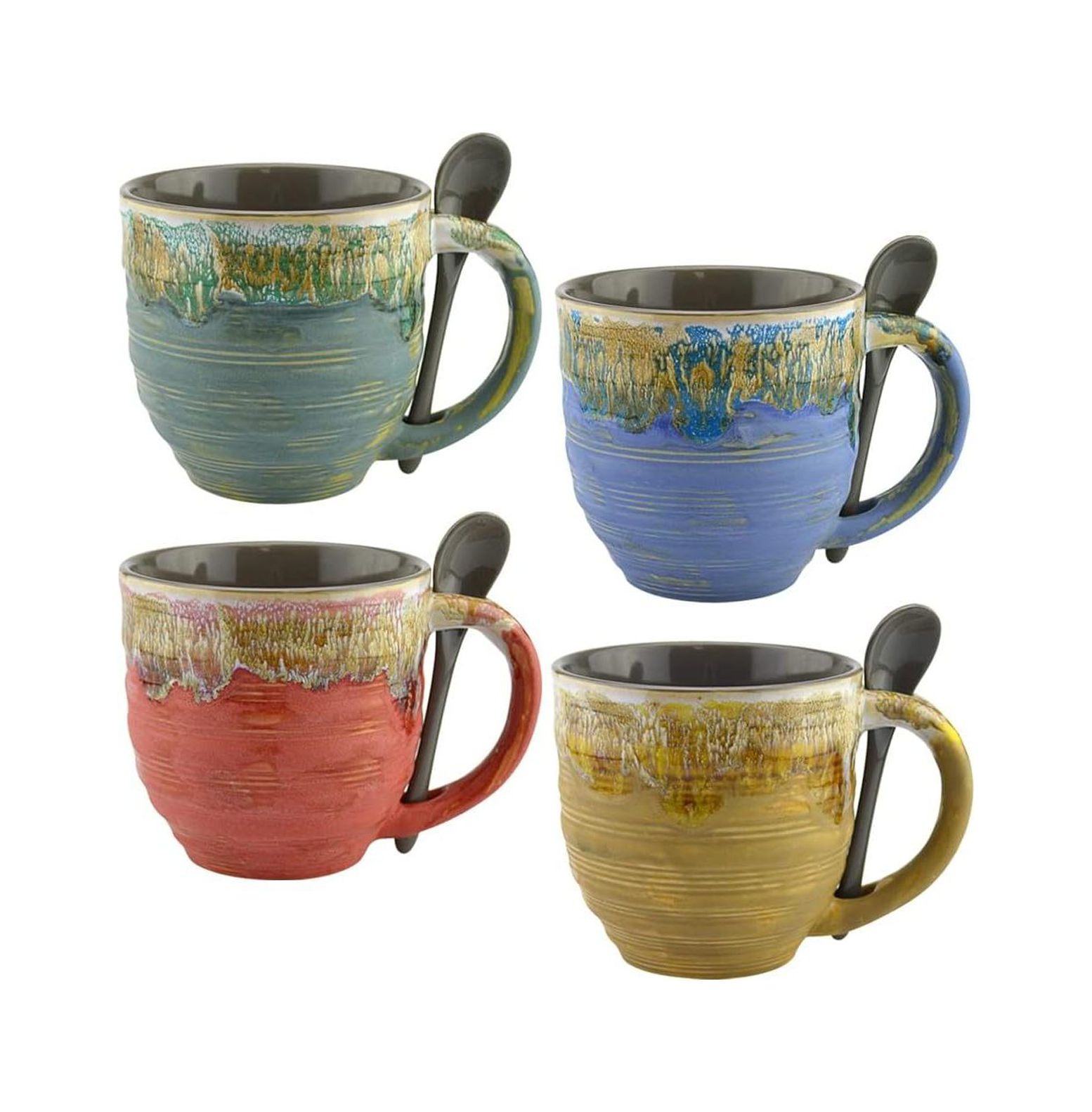 Mug Large Coffee Mugs 20 Ounce Unique Glazed Ceramic Coffee and Tea