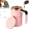 thumbnail image 1 of Mug â Self-Stirring Coffee Cup with Temp Display, Rechargeable Electric Coffee Temperature Control Mug, Automatic Self Stirring Pot for Coffee Milk Other Beverages(Pink), 1 of 7