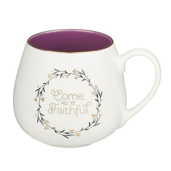 Mug Set 4pc Christmas Wreath, (Hardcover)