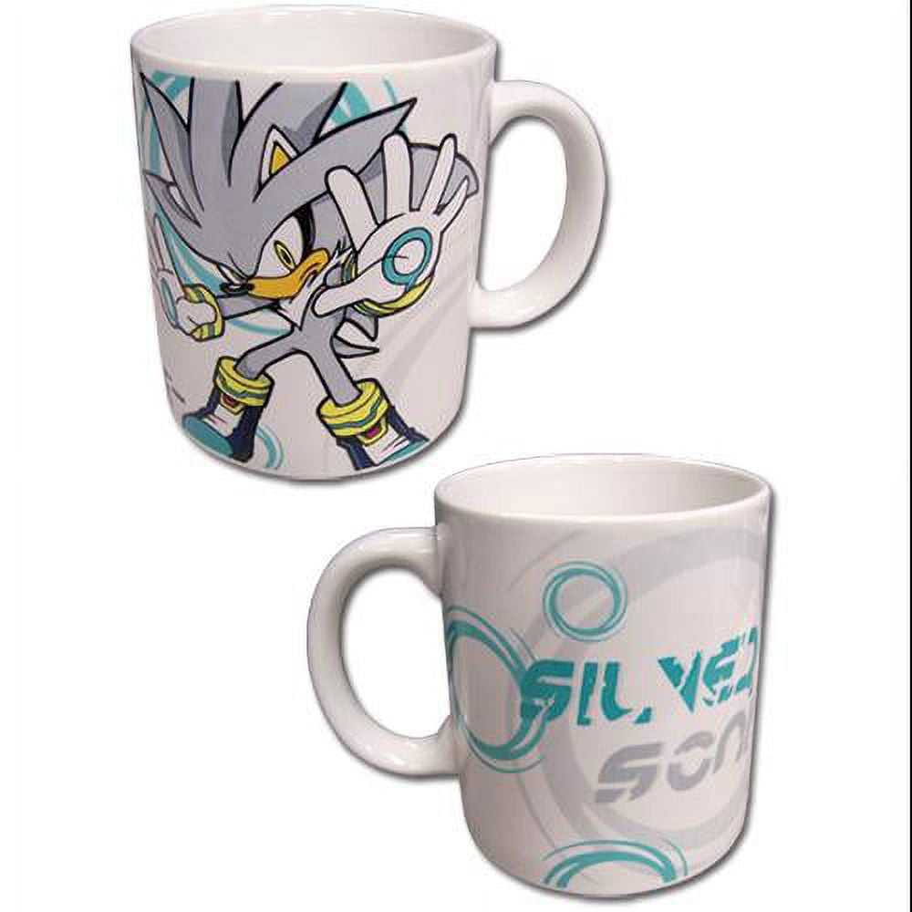 Mug - Sonic - New Silver Coffee Cup Anime Licensed ge42670 