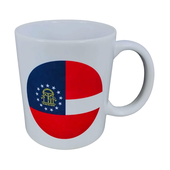Mug - State Flag Georgia - USA | Coffee  Tea Drinkware, Souvenir Gift, Collectible Keepsake, Home  Office Use
