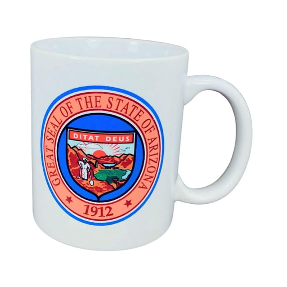 Mug - State Seal Arizona - USA | Coffee Tea Drinkware, Souvenir Gift, Collectible Keepsake, Home Office Use