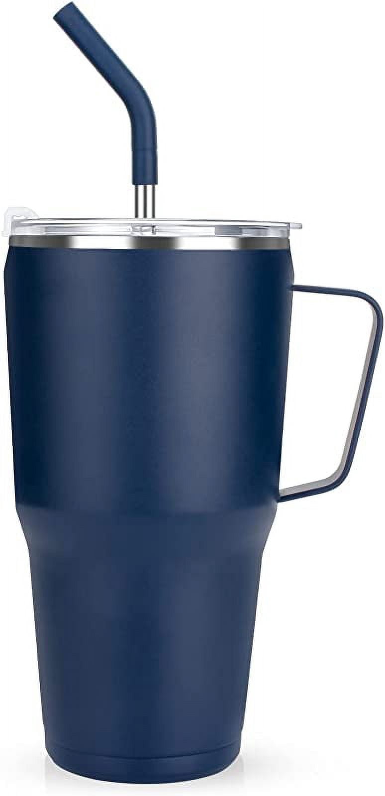 Mug Tumbler 30 ozStainless Steel Vacuum Insulated Mug with Handle,Lid