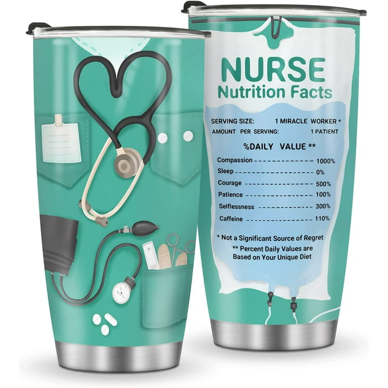 Nurse Gifts For Women Nurse Practitioner Gifts 20oz Green Nurse