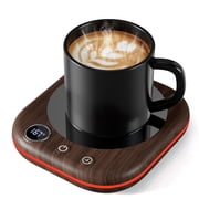 MQ 40W Mug Warmer Coffee Mug Warmer with Temp Display, 3 Temp Settings, 1-12H Timer & 4H Auto Off for Coffee Tea Milk Cocoa
