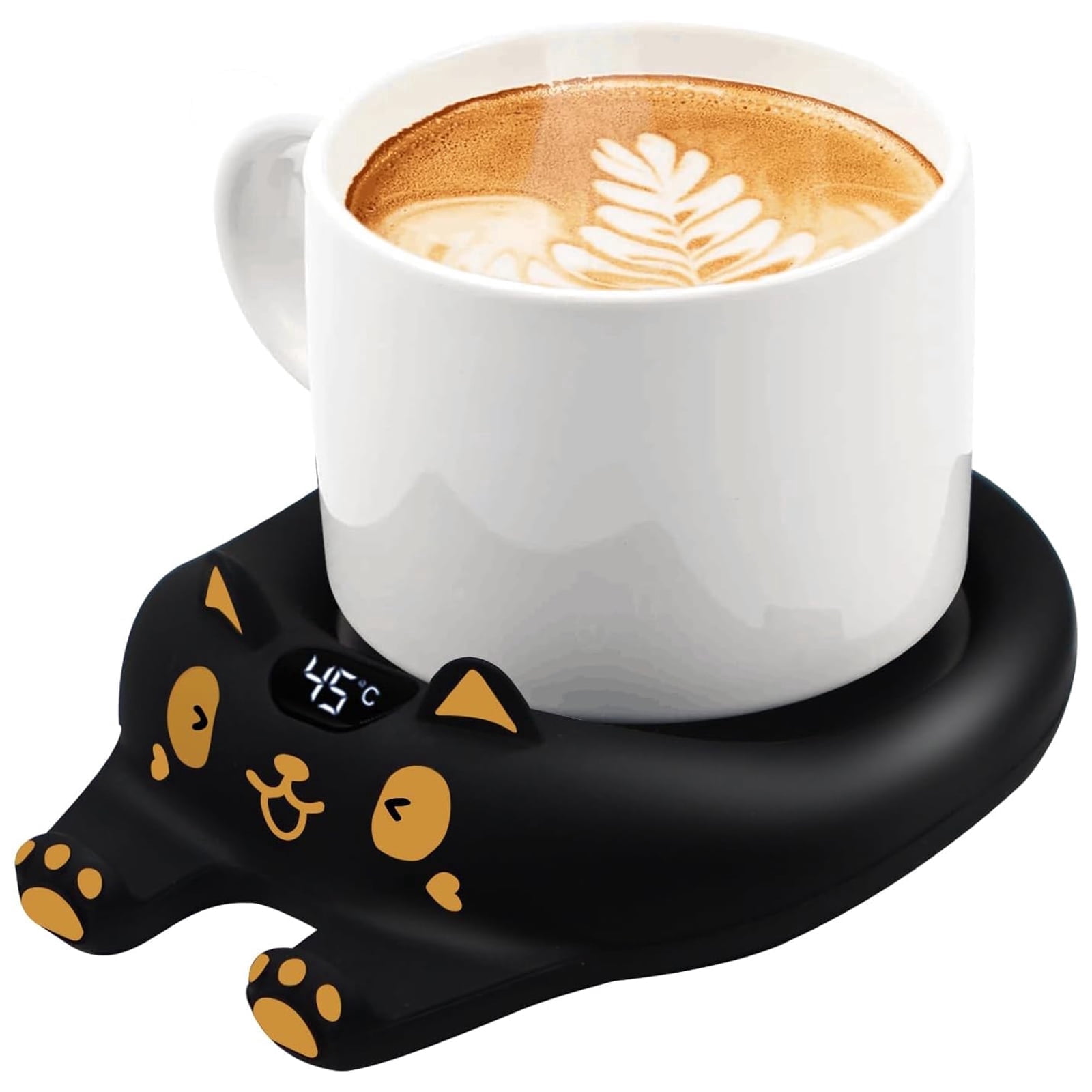 Mug Warmer, 3 Temp Settings Electric Plate with Auto Shut off, Coffee Cup Warmer for Coffee, Tea, Water, Milk and Cocoa