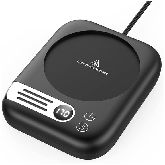 Mug Warmer & Coffee for Desk with Auto On/Off, Shut Off Timer, EU Plug