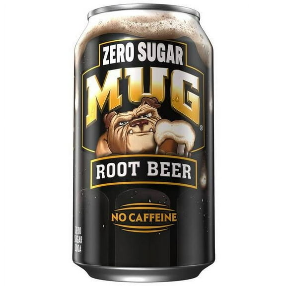 Mug Zero Sugar Root Beer, 12 oz can ( 24 pack )