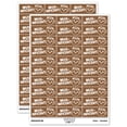 thumbnail image 1 of Mug-nificent Magnificent Job Teacher Student School Sticker Set - Brown - Gloss Finish - 1.75" Medium, 1 of 7