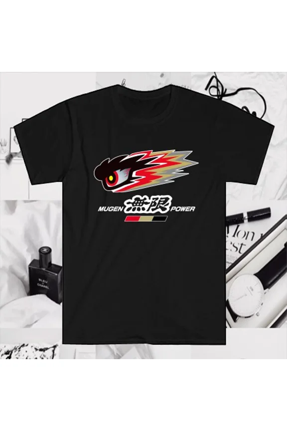 Mugen Power Japan Tuner Racing Men's Black Size S to 5XL