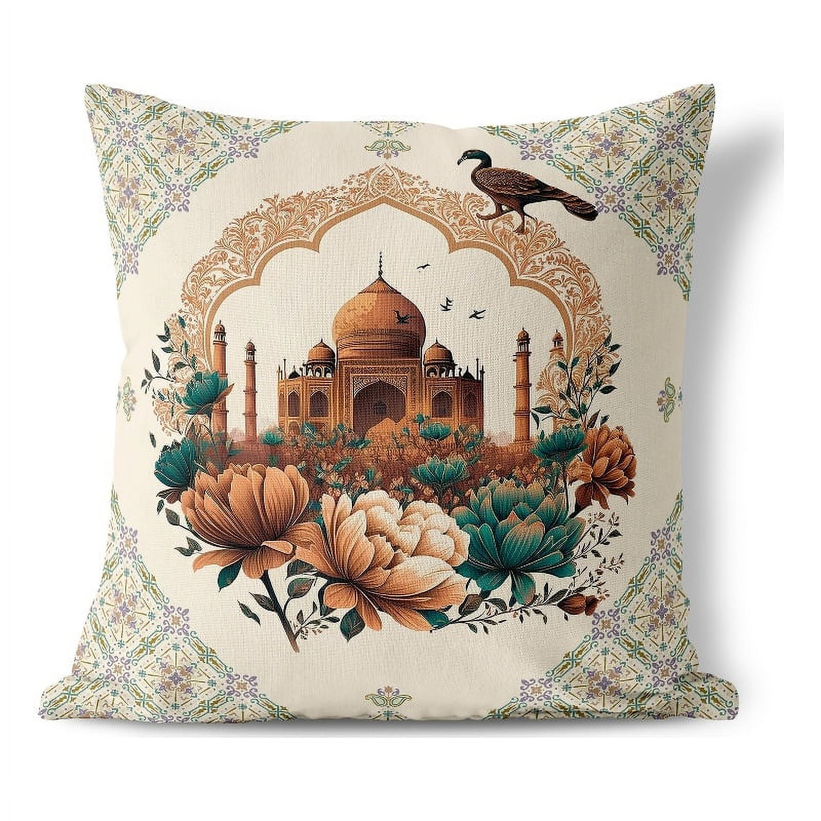 Taj Mahal decorative Pillow set of 2 high quality