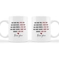 thumbnail image 1 of Mugs His And Hers Gifts Novelty Coffee For Couple From Husband Wife For Everyday I Miss You For Every Hour I Need You White Ceramic 11 15oz Cup Gifts For Men Women On Valentines Wedding, 1 of 8