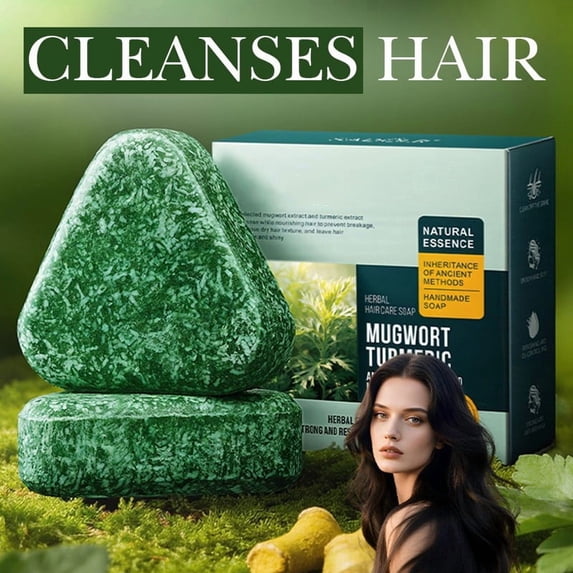 Mugwort And Turmeric Hair Care Soap 100g