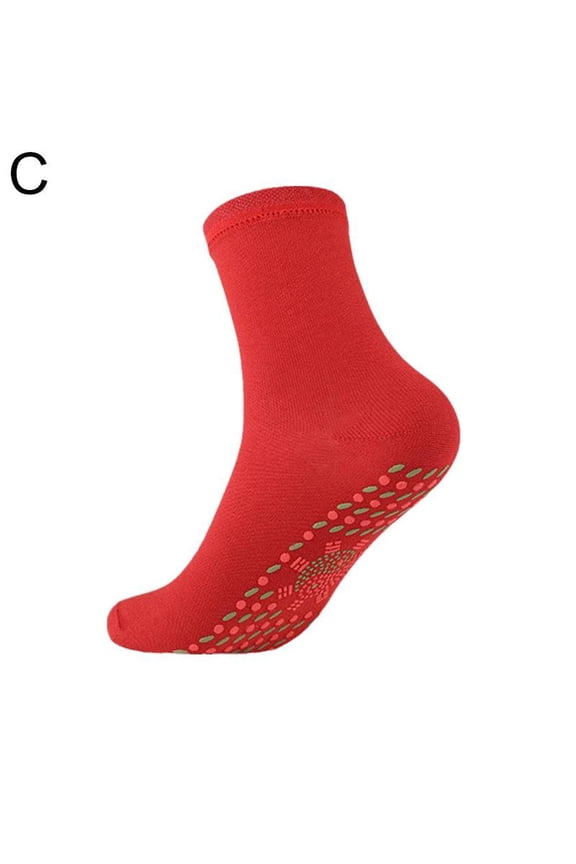 Mugwort Self-heating Magnetic Socks For Women Men Self Heated Socks Comfortable Winter Warm Socks R6J4