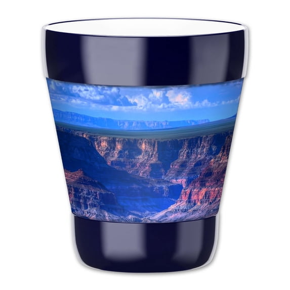Mugzie 12-Ounce "Low Ball" Tumbler Drink Cup with Removable Insulated Wetsuit Cover - Grand Canyon