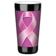 thumbnail image 1 of Mugzie 16-Ounce Tumbler Drink Cup with Removable Insulated Wetsuit Cover - Breast Cancer Awareness, 1 of 4