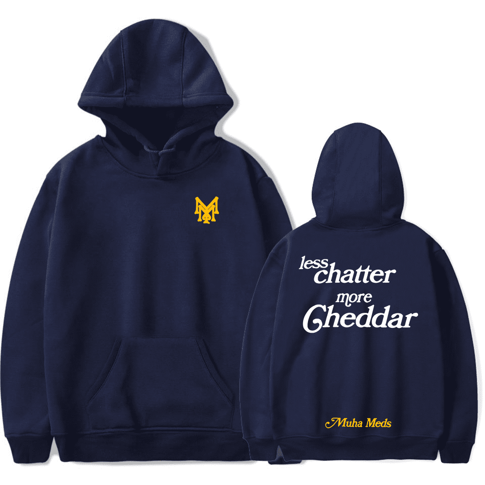 Muha Meds Merch More Cheddar Hoodie Unisex Hooded Sweatshirt Long
