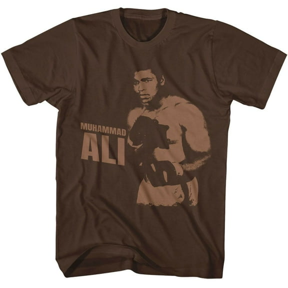 Muhammad Ali 1 Color Dark Chocolate T-Shirt