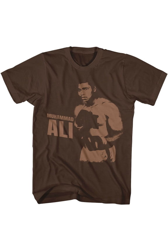 Muhammad Ali 1 Color Dark Chocolate T-Shirt