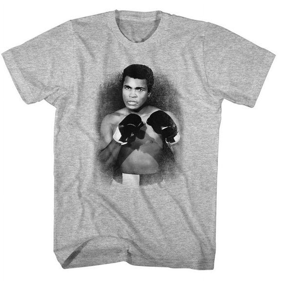 Muhammad Ali 1137 A3 Gray Heather Adult T-Shirt 5Xl