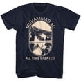 thumbnail image 1 of Muhammad Ali Picture Perfect Navy Adult T-Shirt 5Xl, 1 of 2