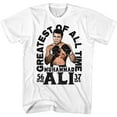 thumbnail image 1 of Muhammad Ali 56 Win 37 KO White T-Shirt, 1 of 2