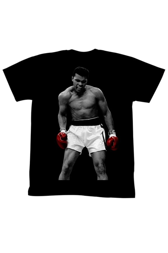Muhammad Ali Again Black Adult T-Shirt