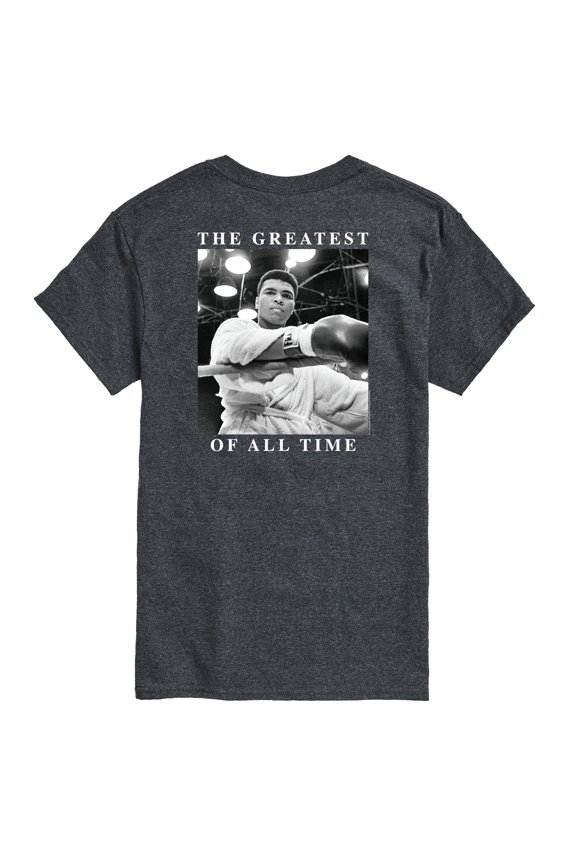 - Ali Greatest Of All Time- Men's Short Sleeve Graphic T-Shirt Short Sleeve Graphic T-Shirt