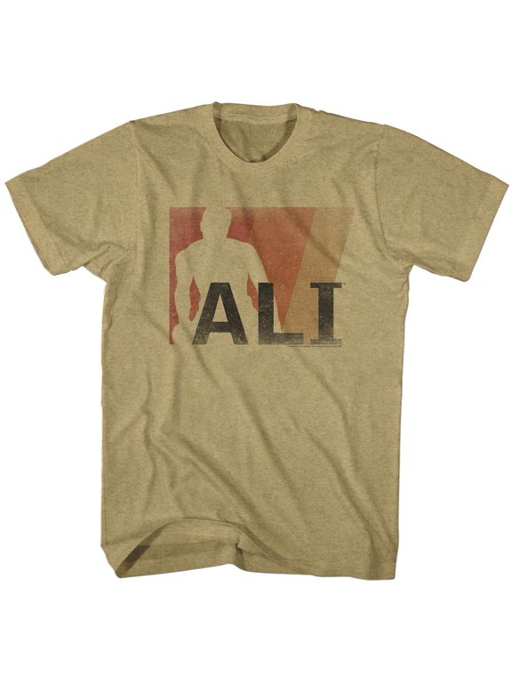 Muhammad Ali Ali Khaki Heather Adult T-Shirt