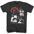 thumbnail image 1 of Muhammad Ali Ali Quote Collage Smoke Adult T-Shirt, 1 of 2