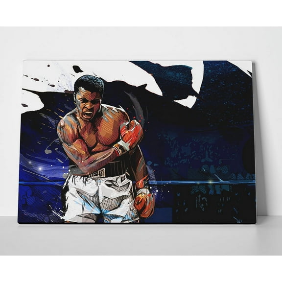 Muhammad Ali Artwork Poster or Wrapped Canvas