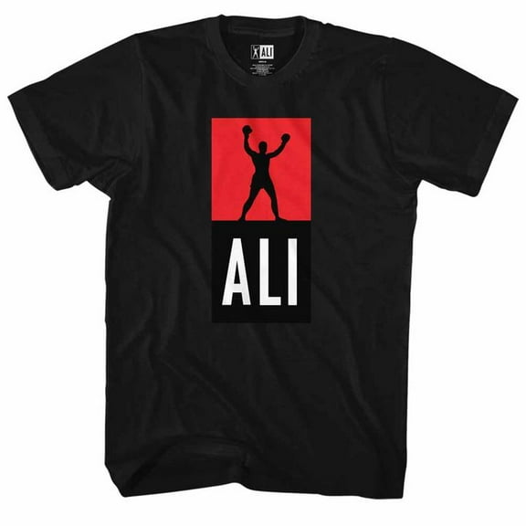 Muhammad Ali Black Adult T-Shirt