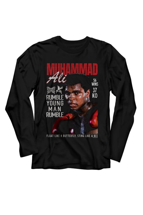 Muhammad Ali Blood & Sweat Men's Long Sleeve T Shirt