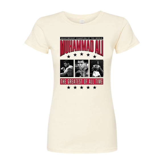 Muhammad Ali - Boxing - Juniors Fitted Short Sleeve Graphic T-Shirt